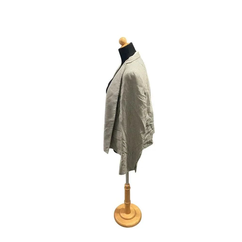 Akris cashmere and silk striped blazer